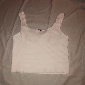 PacSun Lottie Moss waffle knit tank